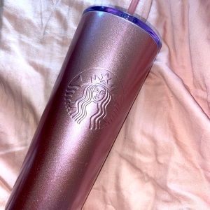 20 ounce pink iced cup